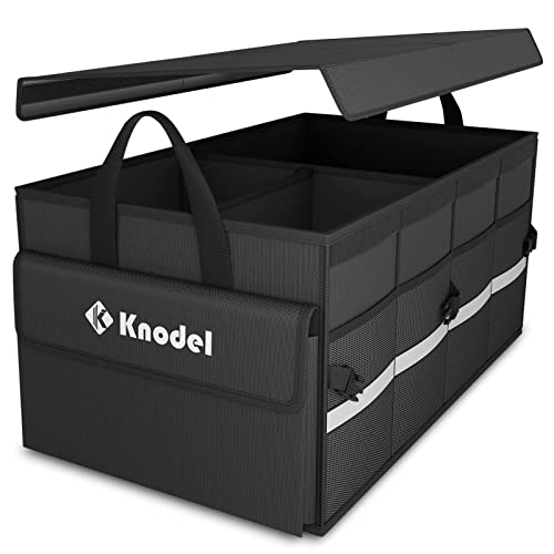 K KNODEL Car Boot Organiser Expandable Sections Black KL