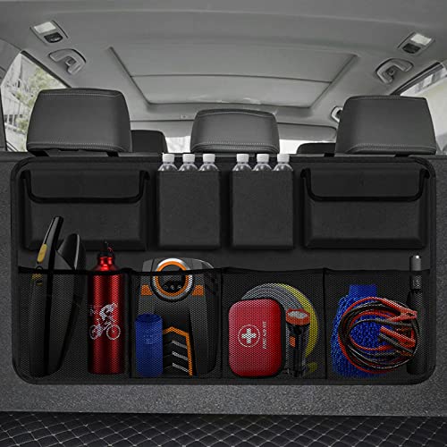 Snuopfy Car Boot Organiser with Non-Slip Bottom 8 Pocket WQSCX-1